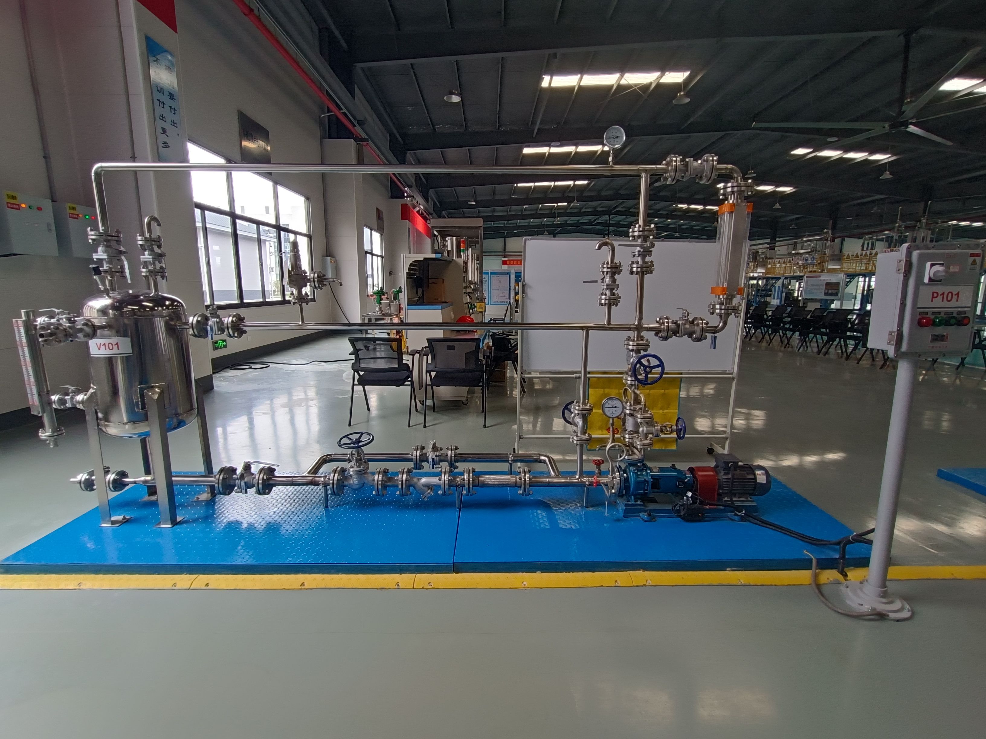 管路拆裝實訓區(圖1)